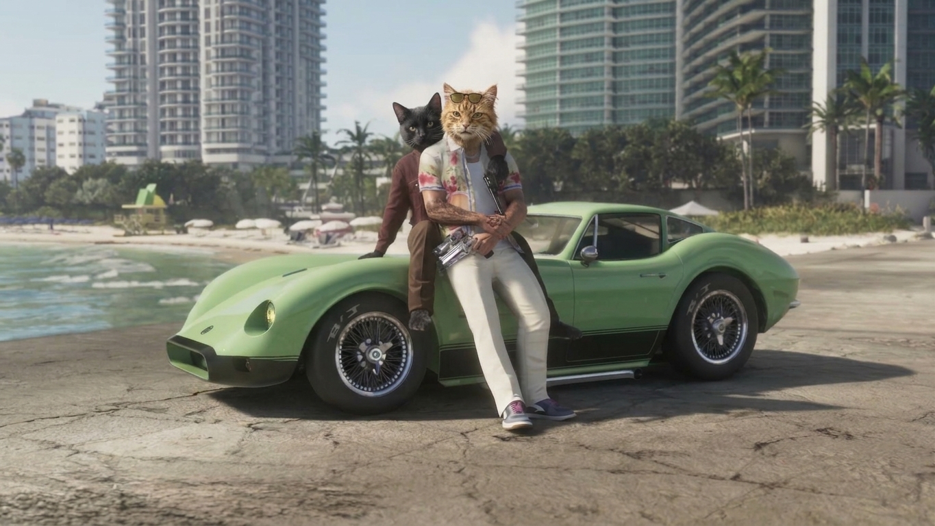 Gatson and Miaucía in Meow City